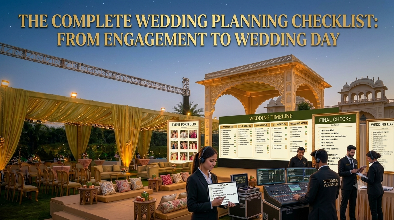 The Complete Wedding Planning Checklist From Engagement to Wedding Day