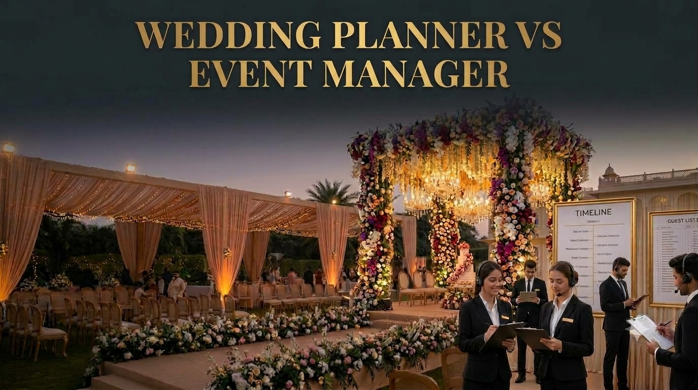 What Is the Difference Between Wedding Planner and Event Manager